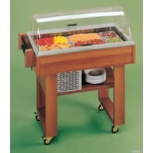 Carrello frigo per dessert 1037x575xh1117
