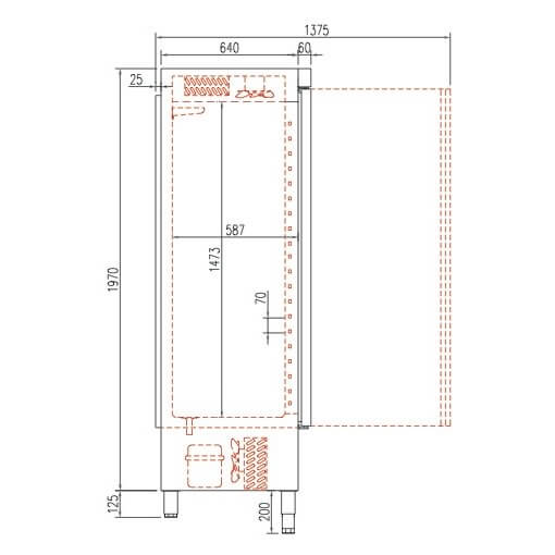 Armadi refrigerati 4 a 6 porte frigo - Clicca l'immagine per chiudere