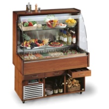 Mobile buffet refrigerato